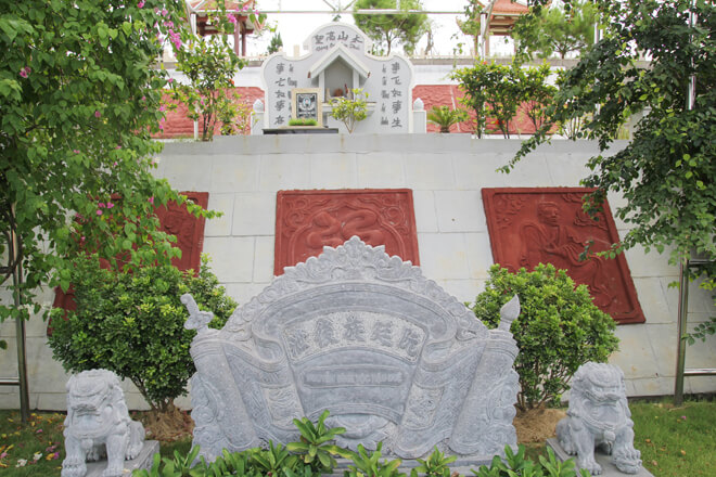 lac hong vien, lạc hồng viên, khuôn viên 72m2 mộ gia đình lớn