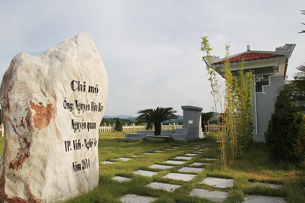 lac hong vien, lạc hồng viên, khuôn viên mộ gia tộc lớn 200m2