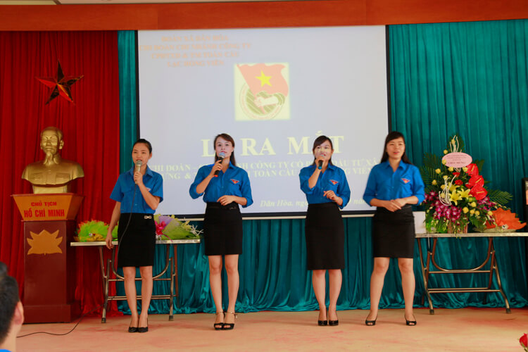 thành lập Chi đoàn Chi nhánh Công ty Cổ phần Đầu tư XD&TM Toàn Cầu – Lạc Hồng Viên 5