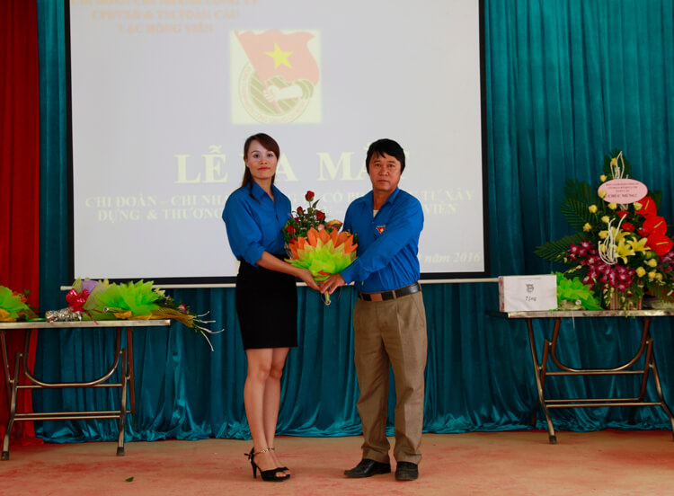 thành lập Chi đoàn Chi nhánh Công ty Cổ phần Đầu tư XD&TM Toàn Cầu – Lạc Hồng Viên 12