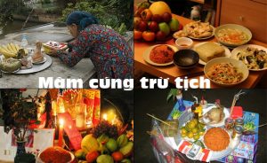 cúng giao thừa ngoài trời và trong nhà