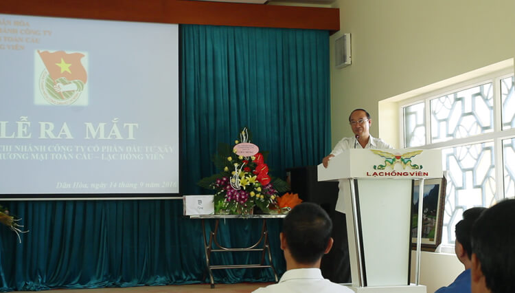 thành lập Chi đoàn Chi nhánh Công ty Cổ phần Đầu tư XD&TM Toàn Cầu – Lạc Hồng Viên 2