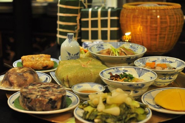 mâm cỗ tất niên