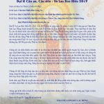 Lời tri ân Đại lễ cầu an – cầu siêu Vu Lan 2019